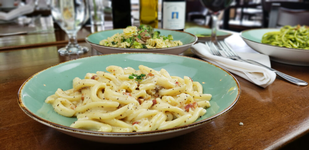 Strozzapreti Carbonara